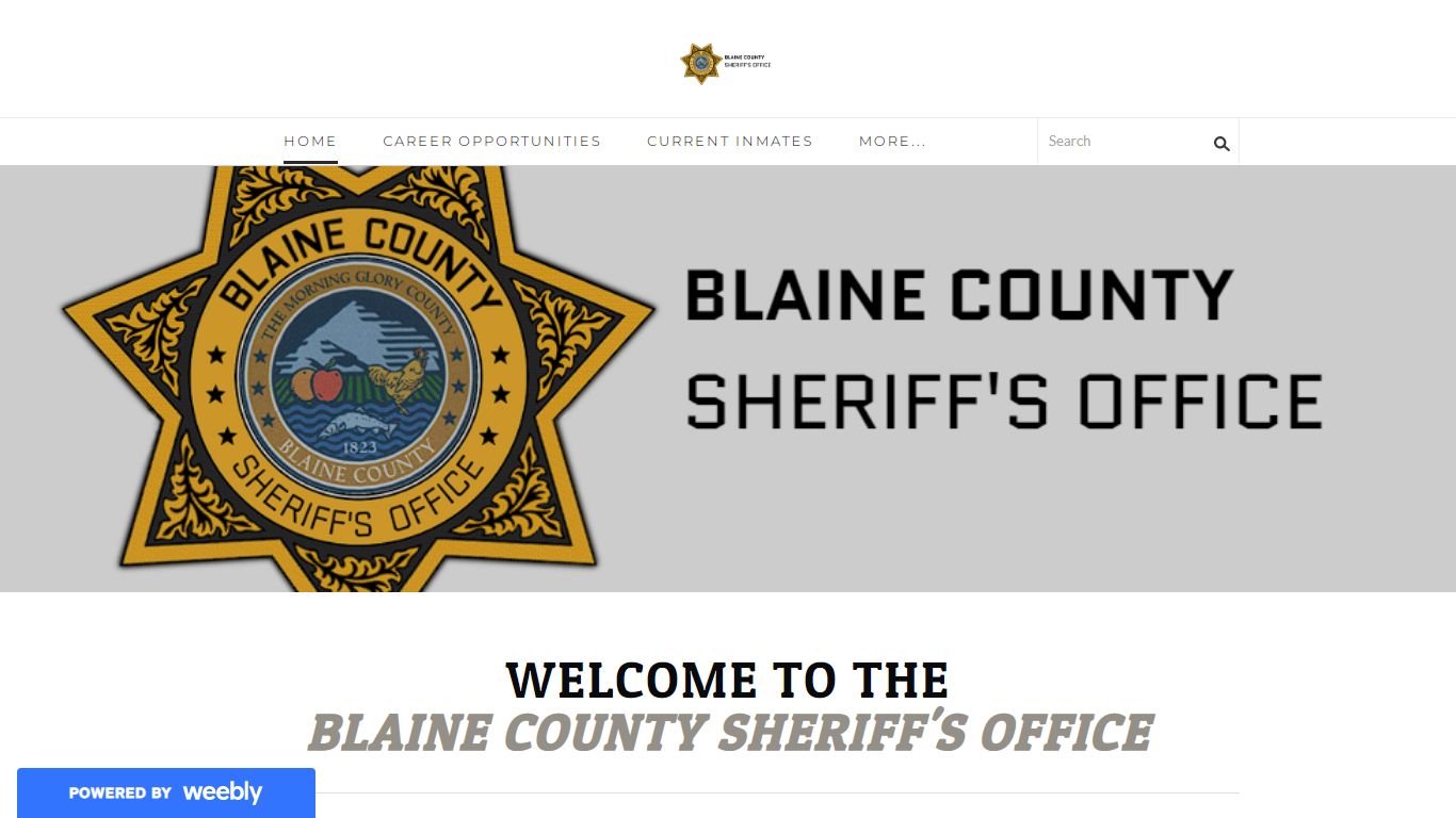BLAINE COUNTY SHERIFF'S OFFICE